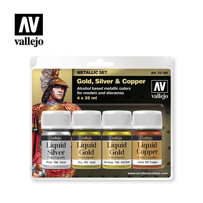 Kit Oro, Plata y Cobre