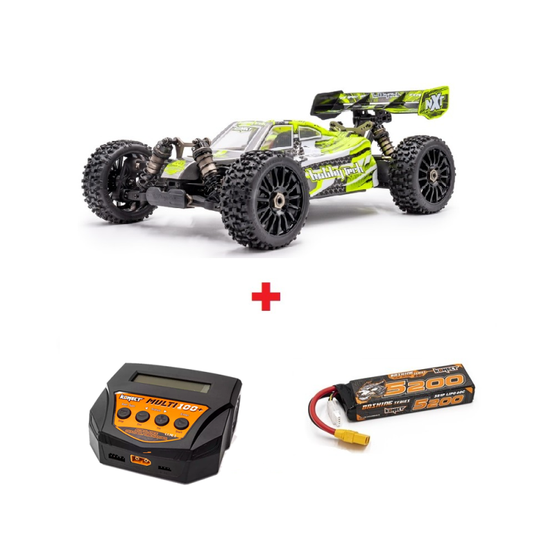 PACK NXT EVO V2 AMARILLO CON BATERÃA 4S Y CARGADOR