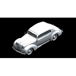 Admiral With Open Cover WWII German Passenger Car