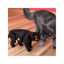 Maqueta mecÃ¡nica de madera EWA Gato Negro con 508 piezas