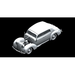 Admiral With Open Cover WWII German Passenger Car