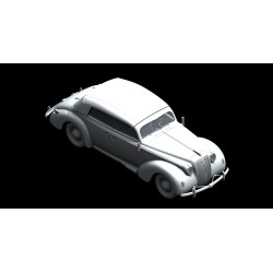 Admiral With Open Cover WWII German Passenger Car