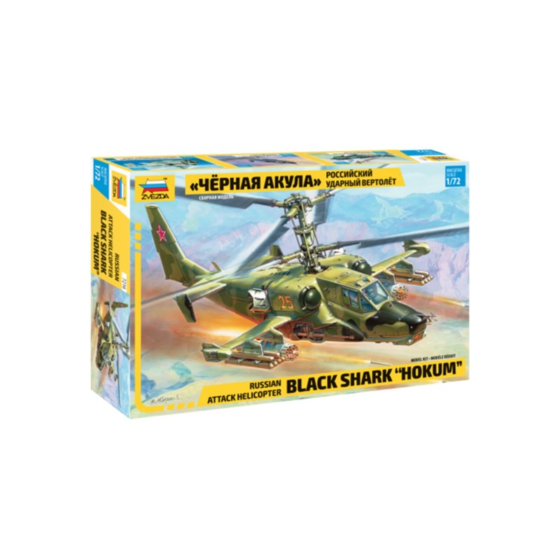 Kit 1/72 Helicoptero ruso Black Shark -Hokum-