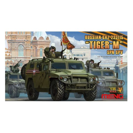 Kit 1/35 Vehículo de transporte militar blindado GAZ 233115 Tiger-M
