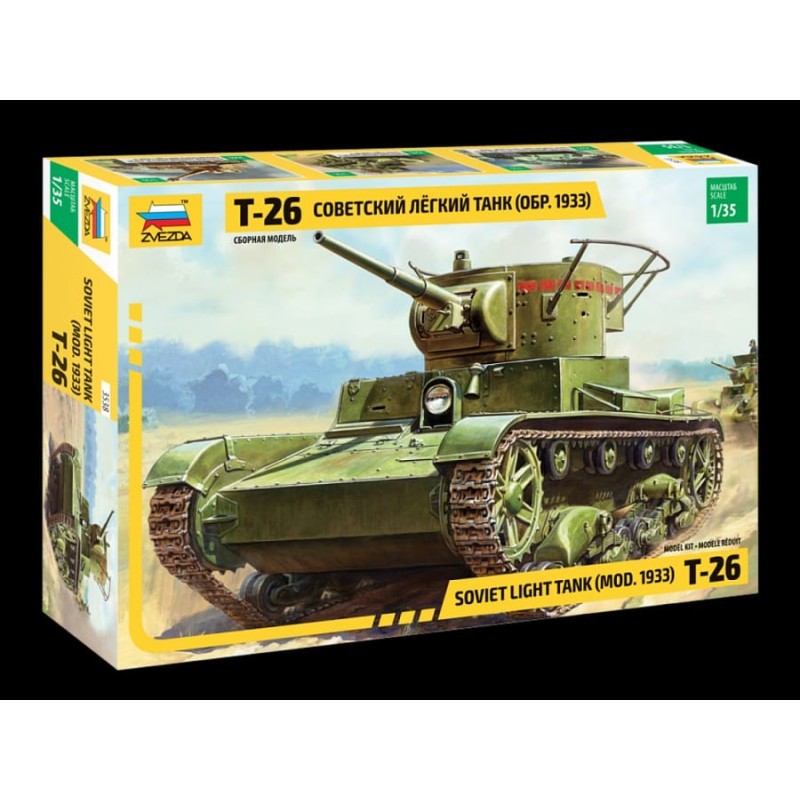 T-26 SOVIET LIGHT TANK mod. 1933