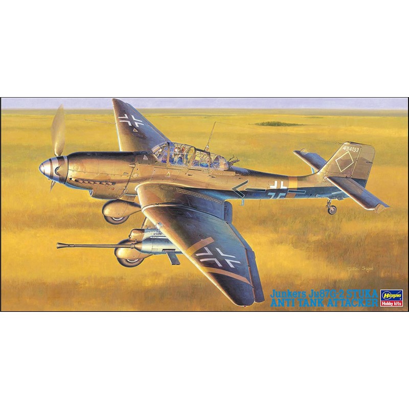 Kit 1/48 Ju87G-2 Stuka tank attacker -JT54-