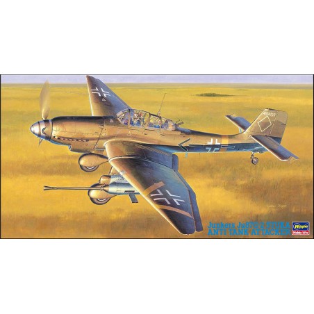 Kit 1/48 Ju87G-2 Stuka tank attacker -JT54-