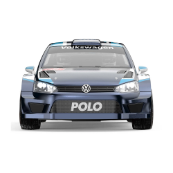 Hyper Go VW Polo WRC 1/7 Brushless 4s (Batería 4S + Cargador)