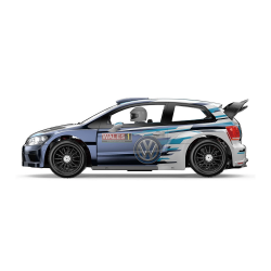 Hyper Go VW Polo WRC 1/7 Brushless 4s (Batería 4S + Cargador)