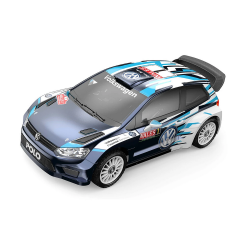 Hyper Go VW Polo WRC 1/7 Brushless 4s (Batería 4S + Cargador)