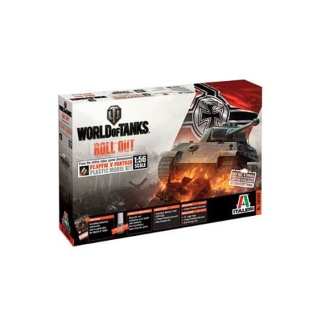 ITALERI 56502 World Of Tanks Roll Out, Pz.Kpfw. V Panther