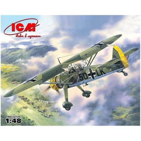 HS 126A-1 WWII GERMAN RECONNAISSANCE PLANE ICM 48211