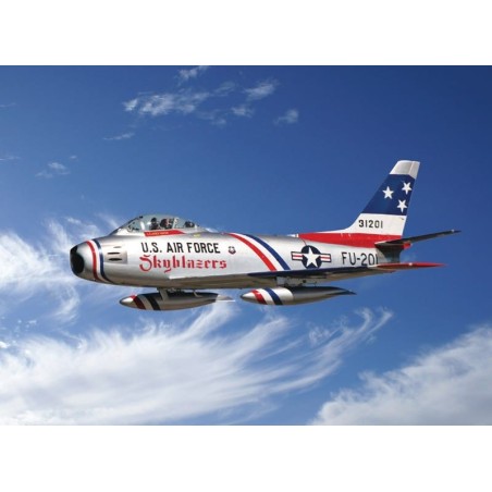 F-86F SABRE JET SKYBLAZERS ITALERI 2684