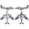 F-86F SABRE JET SKYBLAZERS ITALERI 2684
