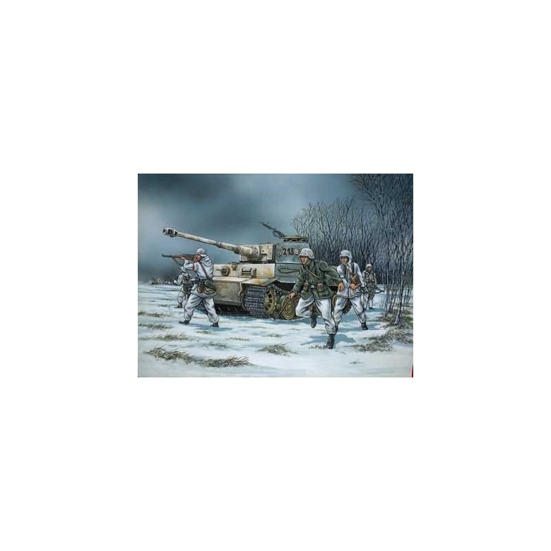 REVELL 03161 TIGER I AUSF.E & DEUTSCHE INF.
