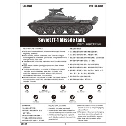 TRUMPETER 05541 SOVIET IT-1 MISSILE TANK
