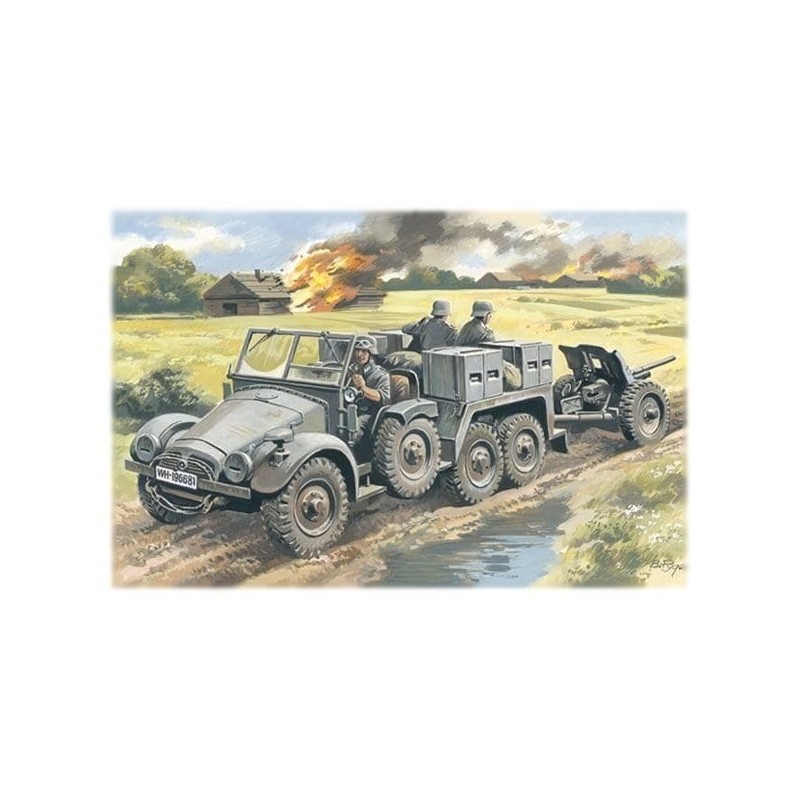 KRUPP L2H143 KFZ.69 WITH PAK 36 ICM 72461