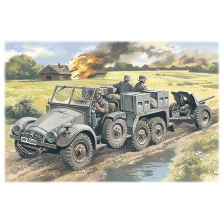 KRUPP L2H143 KFZ.69 WITH PAK 36 ICM 72461
