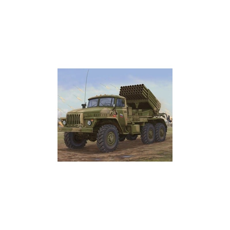 TRUMPETER 01014 RUSSIAN BM-21 GRAD LATE VERSION