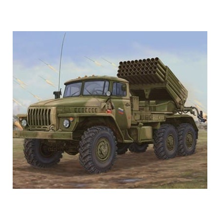 TRUMPETER 01014 RUSSIAN BM-21 GRAD LATE VERSION