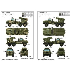 TRUMPETER 01014 RUSSIAN BM-21 GRAD LATE VERSION
