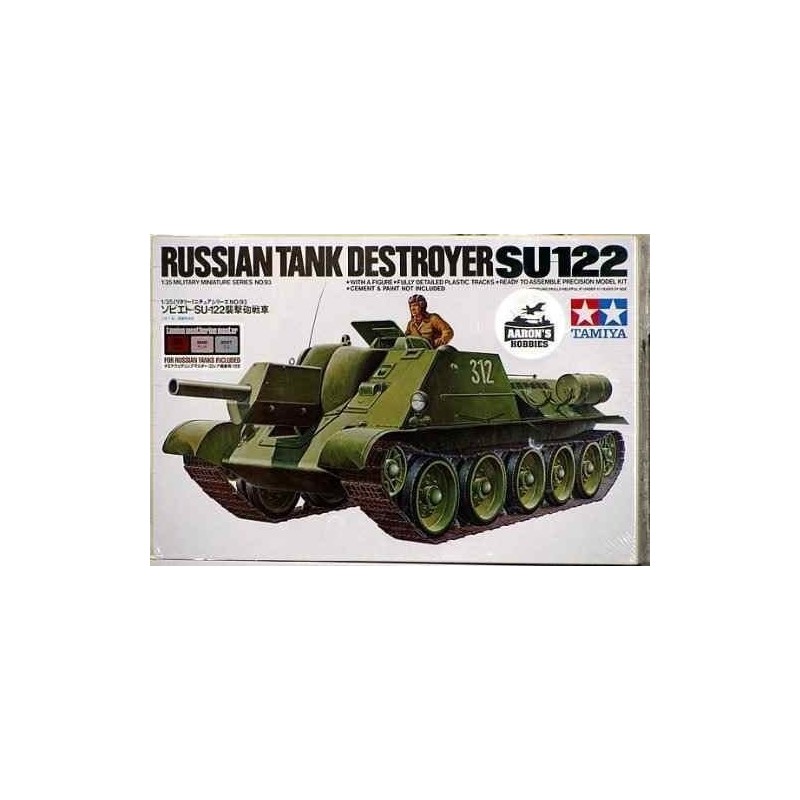 RUSSIAN TANK DESTROYER SU122 TAMIYA 89798