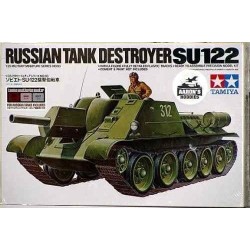 RUSSIAN TANK DESTROYER SU122 TAMIYA 89798