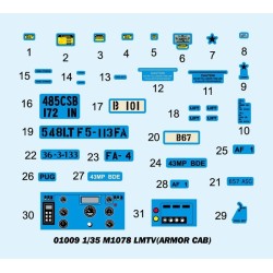 TRUMPETER 01009 M1078 LMTV (ARMOR CAB)