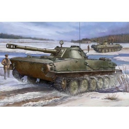 RUSSIAN PT-76 AMPHIBIOUS TANK TRUMPETER 00380